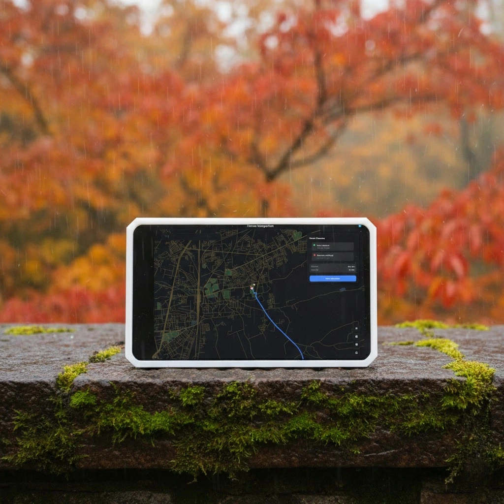Farun map software and GPS navigation interface